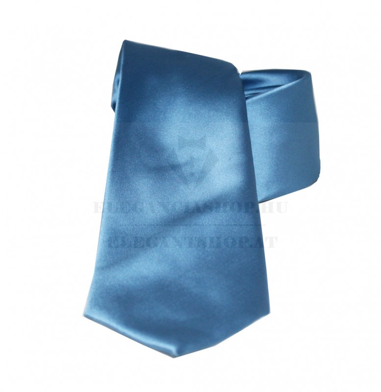    NM Satin Krawatte Set - Blau